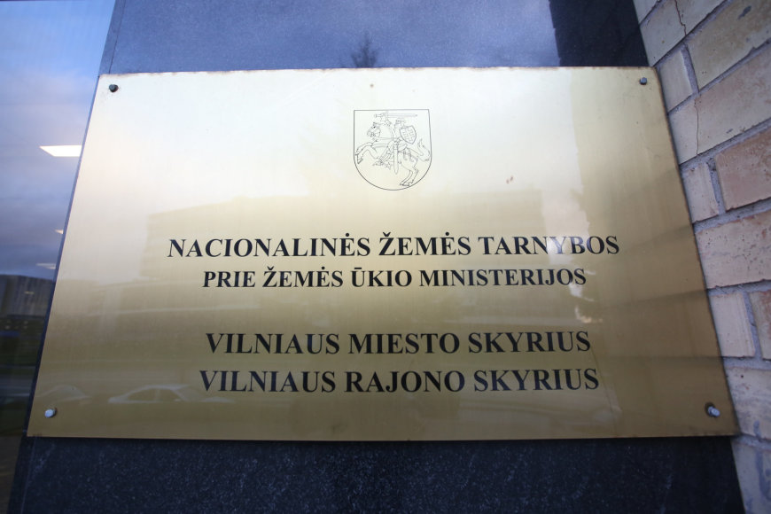 Juliaus Kalinsko / 15min nuotr./Nacionalinės žemės tarnybos Vilniaus Skyrius