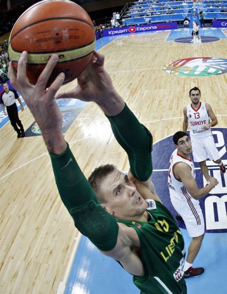 FIBA/Liusjeno Kulbio nuotr./Robertas Javtokas