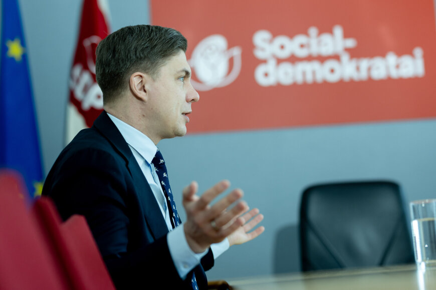 Lukas Balandis / BNS nuotr./Mindaugas Sinkevičius