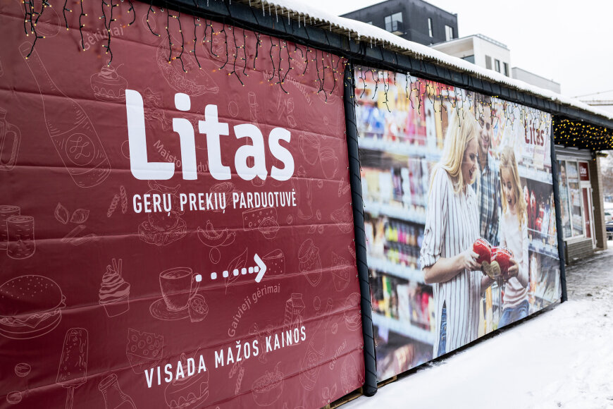 Lukas Balandis / BNS nuotr./Parduotuvė „Litas“