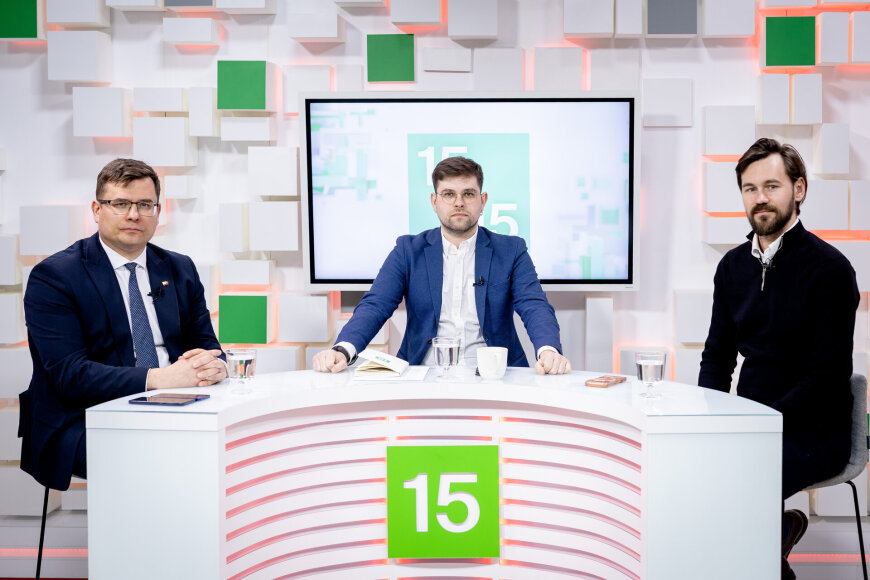 Lukas Balandis / BNS nuotr./Laurynas Kasčiūnas, Ramūnas Jakubauskas, Ruslanas Baranovas