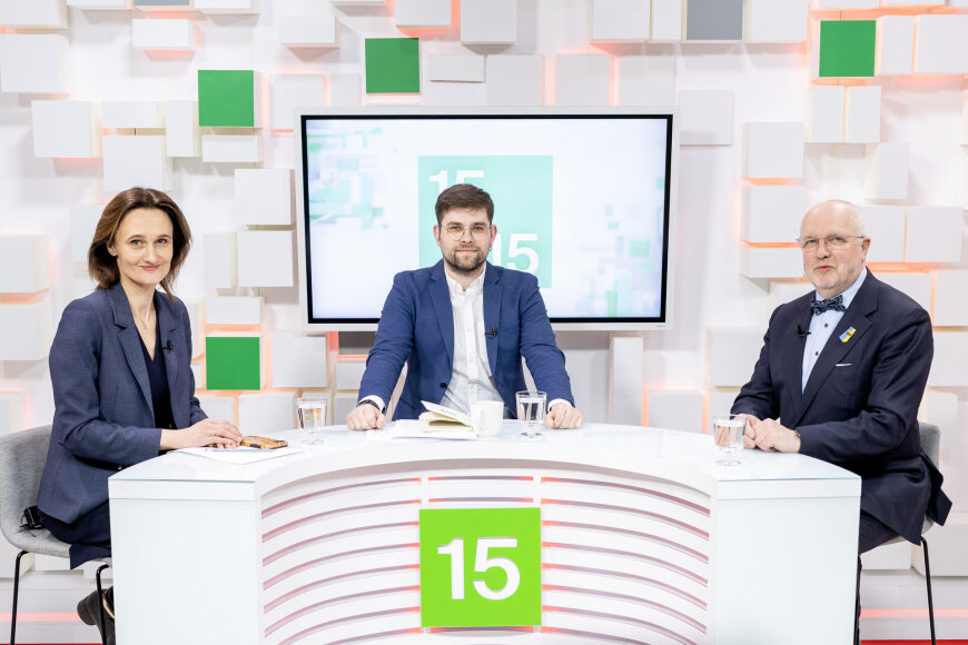Lukas Balandis / BNS nuotr./Viktorija Čmilytė-Nielsen, Ramūnas Jakubauskas, Juozas Olekas