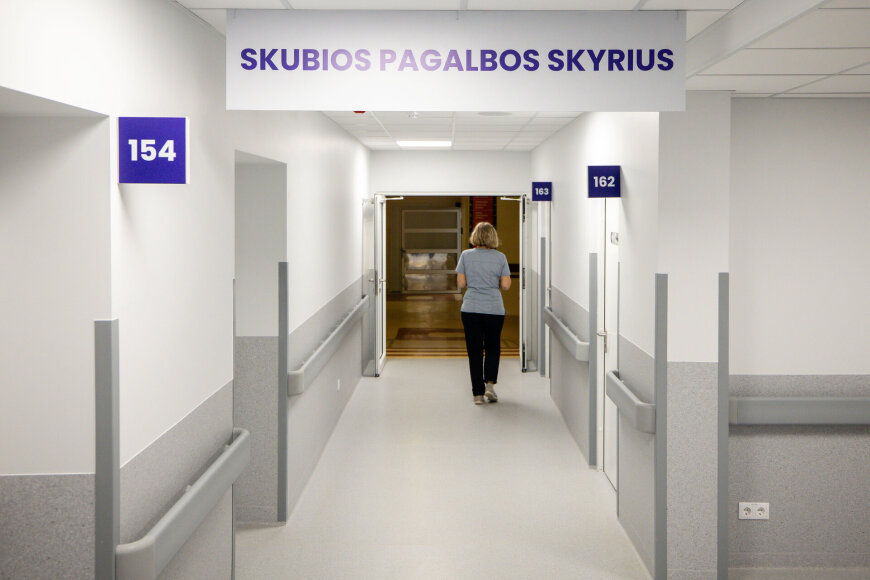 Teodoro Biliūno / BNS nuotr./LSMU Kauno ligoninės modernizuoto skubiosios pagalbos skyriaus atidarymas