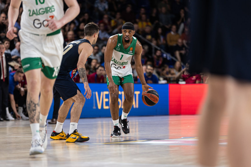 zalgiris.lt nuotr./Isaiah Tayloras