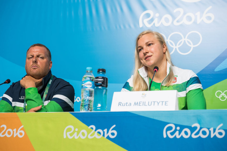 Alfredo Pliadžio nuotr./Jonas Ruddas Rūta Meilutytė