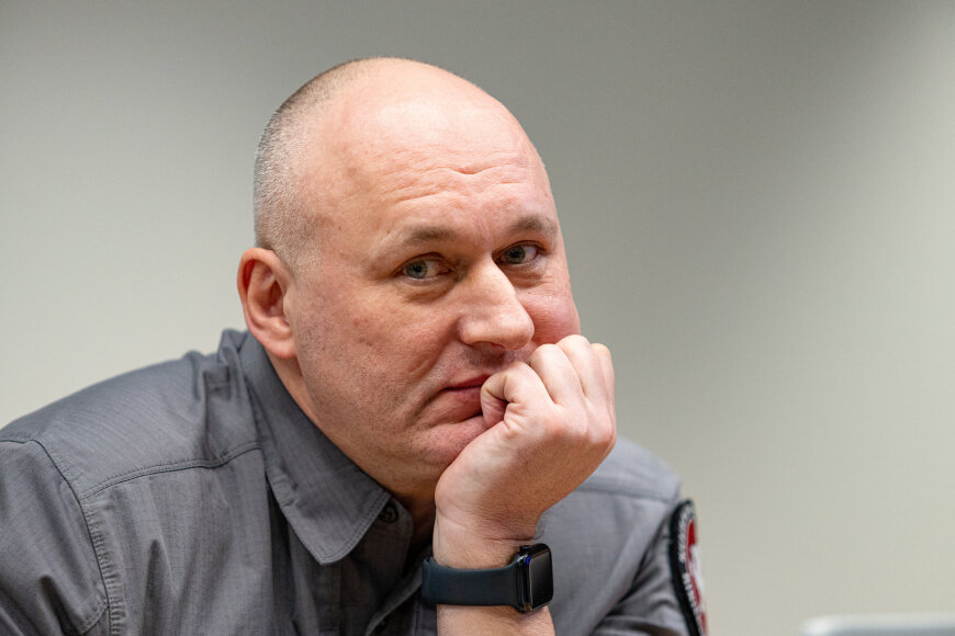 Vidmanto Balkūno / 15min nuotr./Rolandas Kiškis, Finansinių nusikaltimų tyrimų tarnybos direktorius