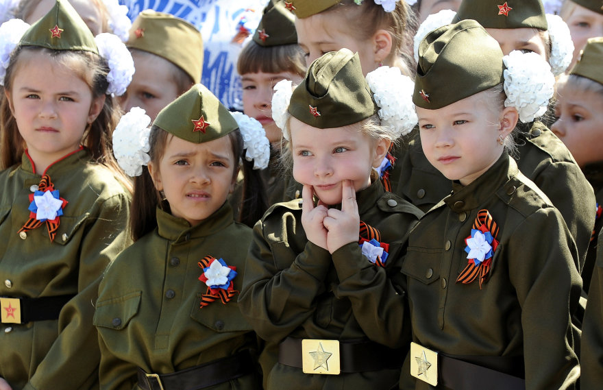 „Reuters“/„Scanpix“ nuotr./Vaikai Rusijoje