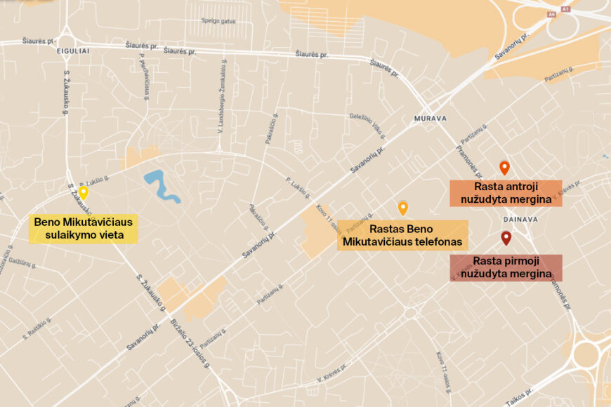 15min nuotr./Beno Mikutavičiaus judėjimas Kauno mieste