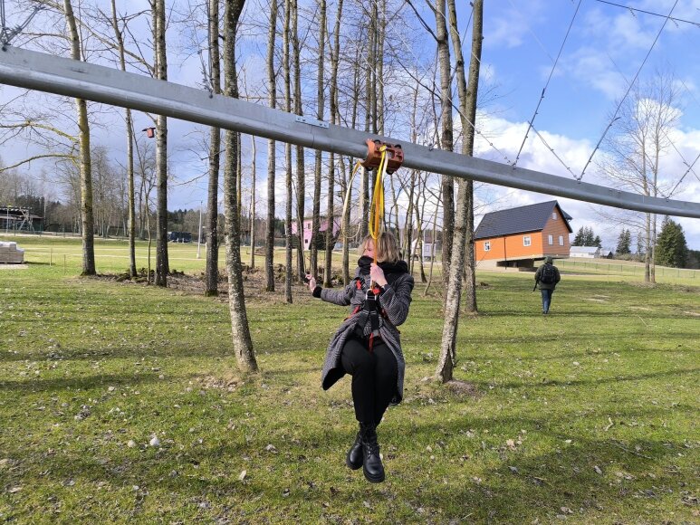 Karolinos Stažytės nuotr./Pramogų parkas Anykščiuose