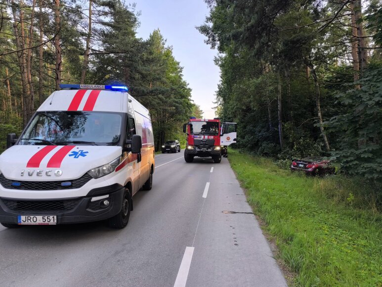 Karolinos Stažytės nuotr./Akimirkos iš naktinio patruliavimo su Palangos policija