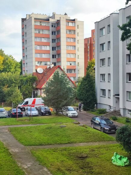 Skaitytojo nuotr./Daugiabučių kiemas J.Žemgulio gatvėje Kaune