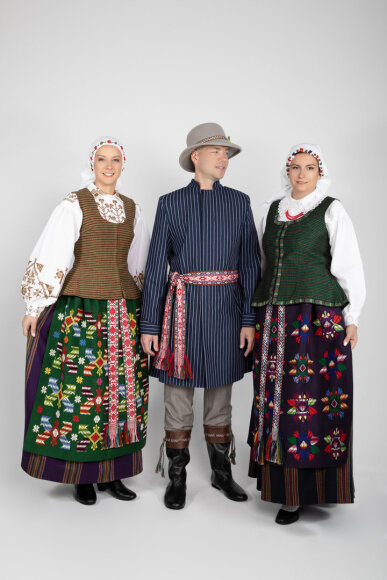 Vytautės Stankevičienės nuotr./Ilona, Mindaugas ir Laima