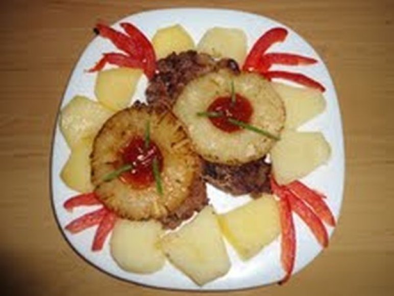 Kepsniai su ananasais