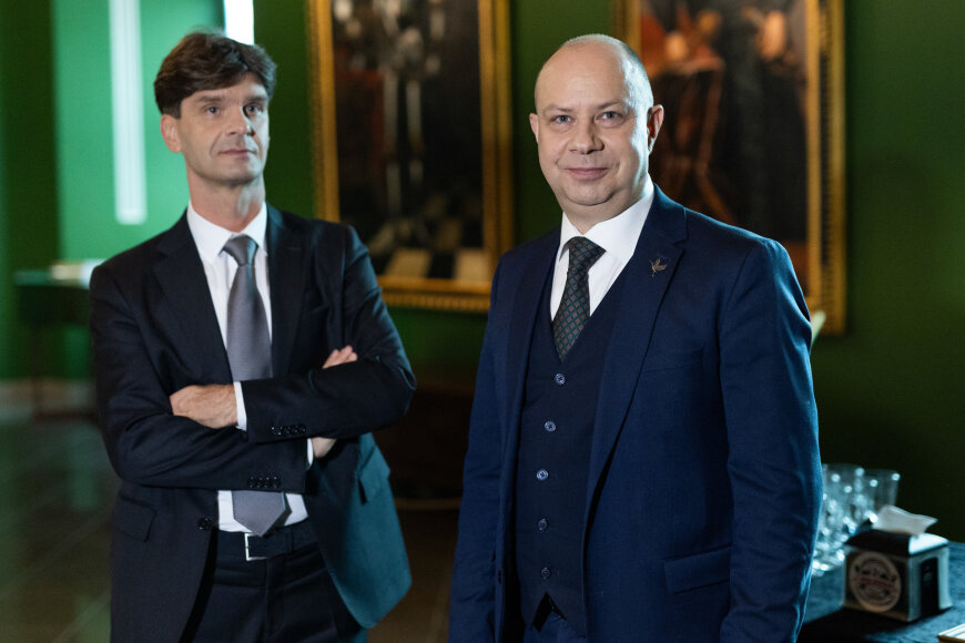 Roberto Riabovo / BNS nuotr./Ignas Vėgėlė, Aurelijus Veryga