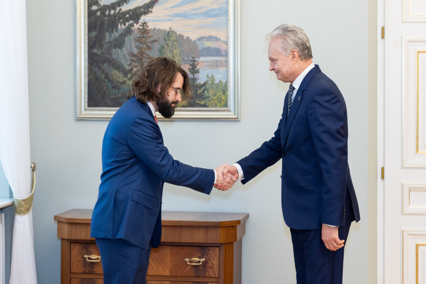 Roberto Riabovo / BNS nuotr./ Povilas Poderskis, Gitanas Nausėda