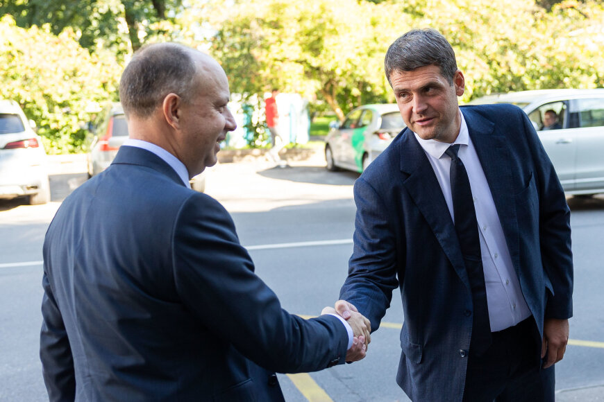Roberto Riabovo / BNS nuotr./Derybos LSDP būstinėje tęsiasi