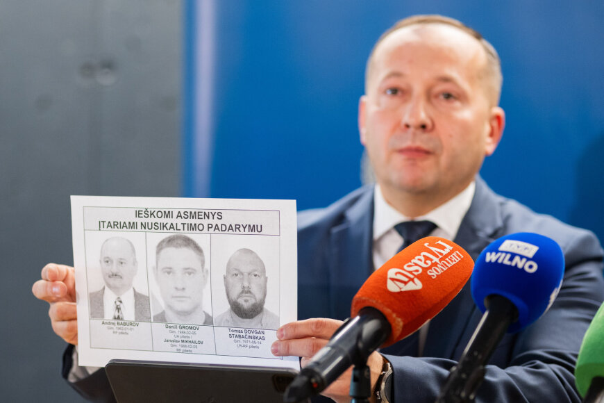 Roberto Riabovo / BNS nuotr./Spaudos konferencija generalinėje prokuratūroje