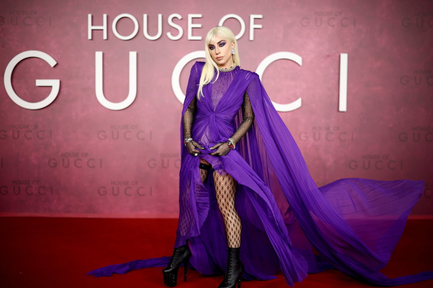 „Scanpix“ nuotr./Lady Gaga „House of Gucci“ premjeroje
