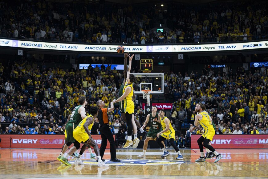 zalgiris.lt/Kauno „Žalgiris“ prieš Tel Avivo „Maccabi“