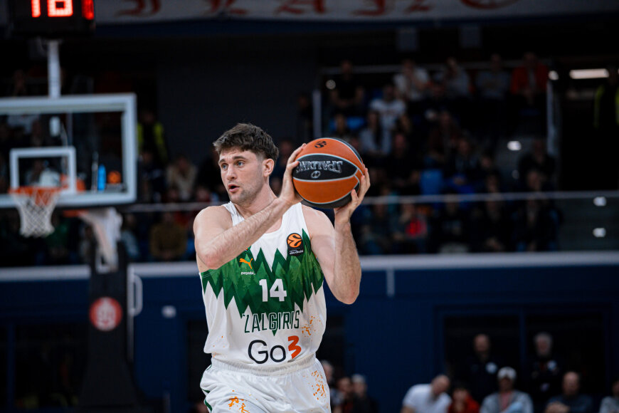 zalgiris.lt/Dustinas Sleva