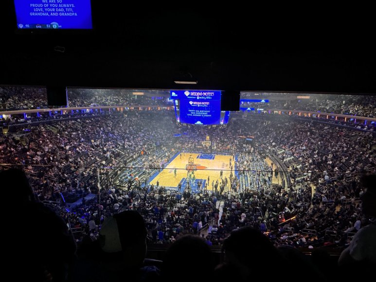 Mariaus Milašiaus/15min nuotr./NBA rungtynės „Madison Square Garden“ arenoje