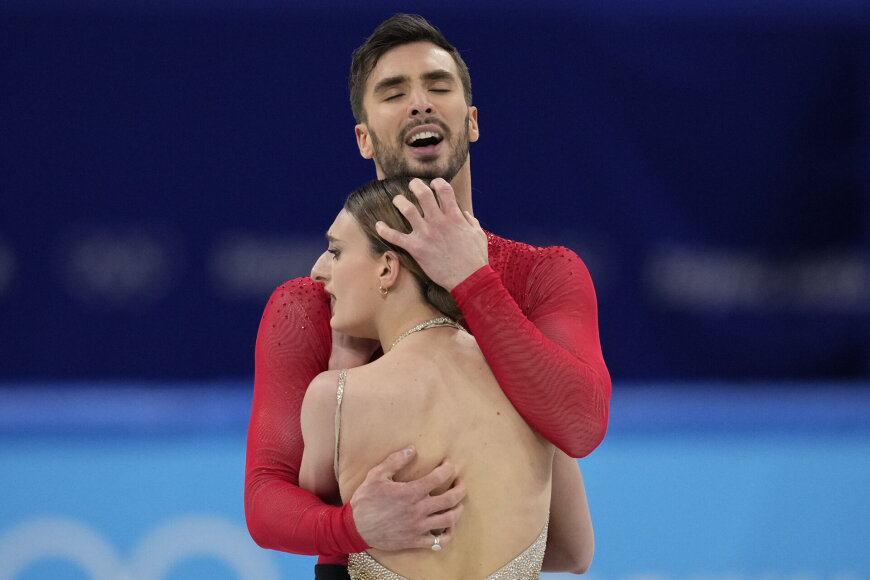 „Scanpix“ nuotr./Gabriella Papadakis ir Guillaume'as Cizeronas