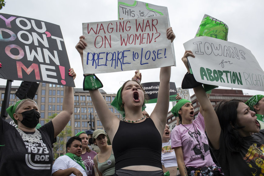 ZUMAPRESS / Scanpix nuotr./Protestas už teisę į abortą Vašingtone