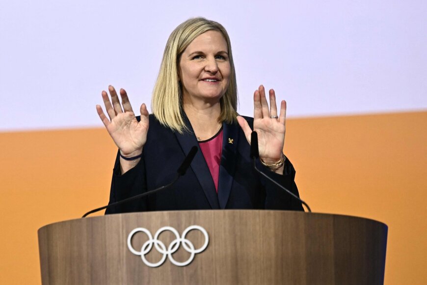 Kirsty Coventry / FABRICE COFFRINI / AFP