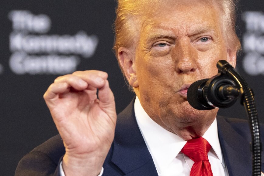 Donaldas Trumpas / Alex Brandon / AP