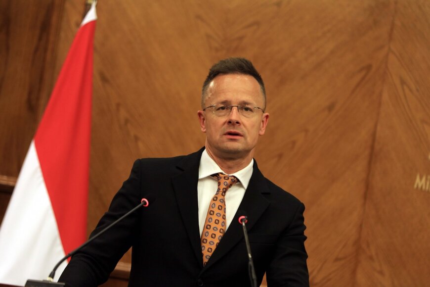 Peteris Szijjarto / Mohammad Abu Ghosh / ZUMAPRESS.com