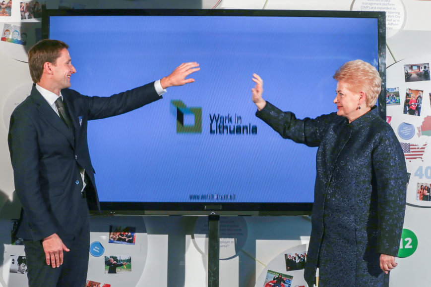 Mantas Katinas ir Dalia Grybauskaitė