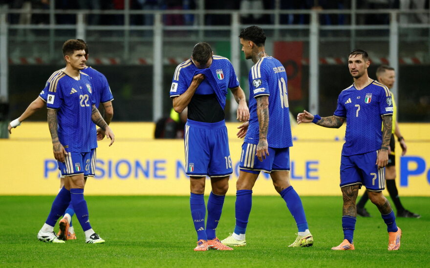 „Scanpix“ nuotr./Italijos futbolo rinktinė