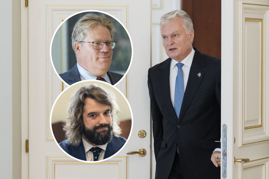 15min montažas/Gitanas Nausėda, Povilas Poderskis ir Mindaugas Jablonskis