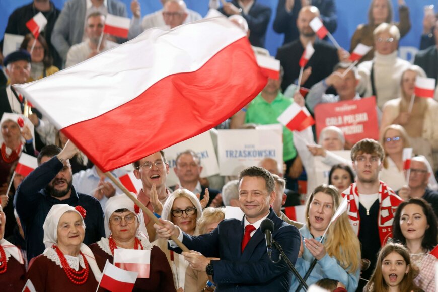 AFP/„Scanpix“/Rafalas Trzaskowskis