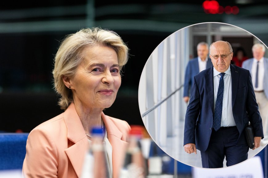 dpa/Scanpix/BNS/Ursula von der Leyen ir Andrius Kubilius