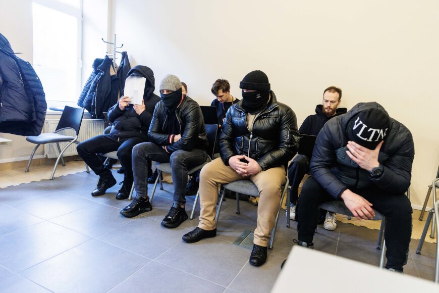 Eriko Ovčarenko / BNS nuotr./Laisvės alėjos muštynių dalyvių teismas