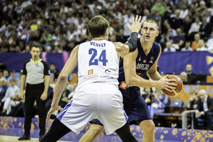 AFP/„Scanpix“ nuotr./Janas Vesely ir Nikola Jokičius