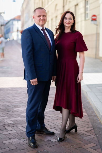 Roberto Riabovo / BNS nuotr./Vismantas Ruginis, Inga Ruginienė