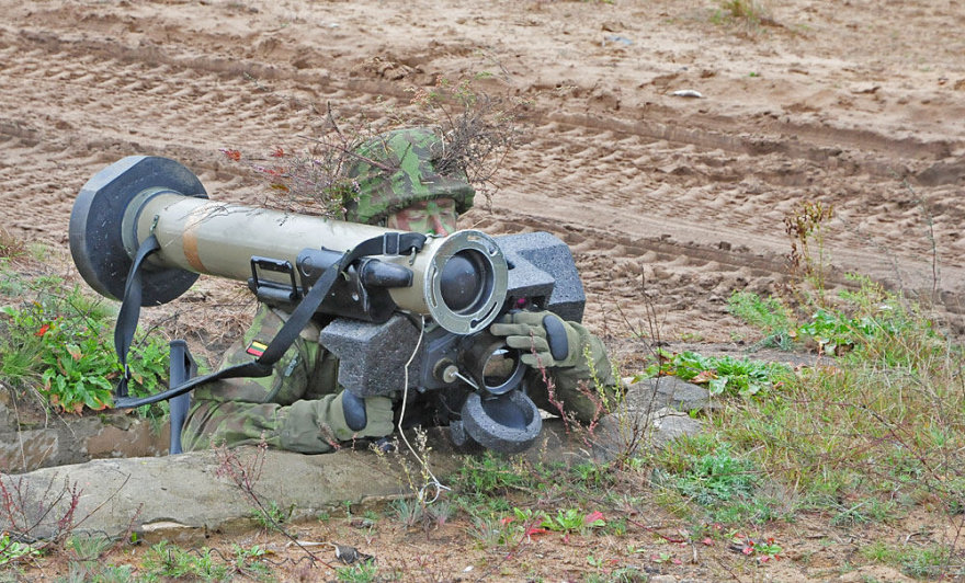 Andriaus Vaitkevičiaus / 15min nuotr./Raketų paleidimo sistema „Javelin“