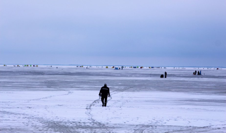 J. Andriejauskaitės / 15min nuotr./Kuršių marios žiemą