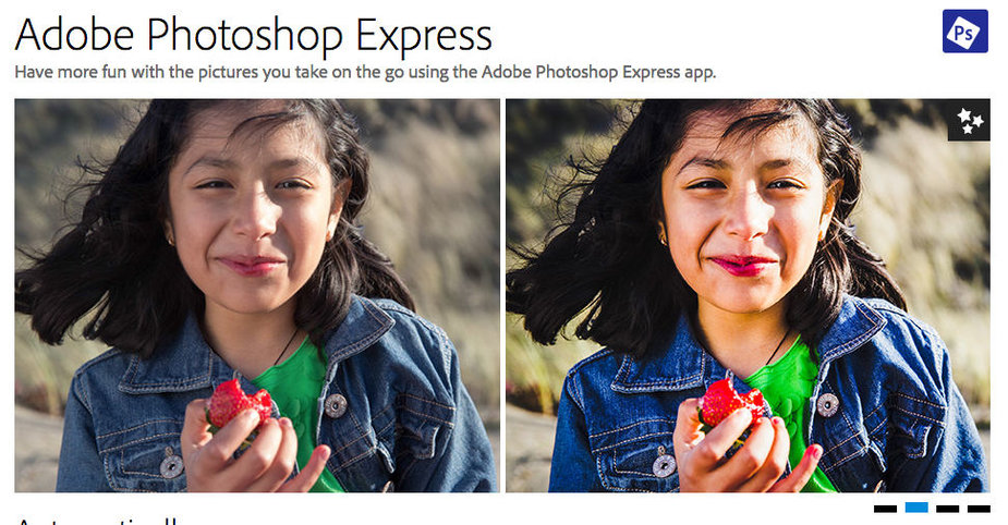 ADOBE PHOTOSHOP EXPRESS