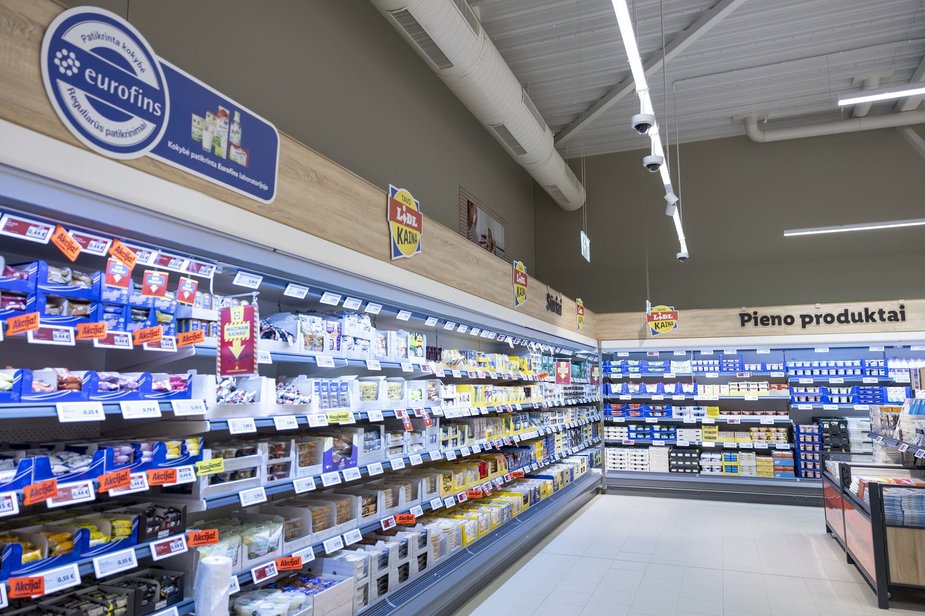LID/Tyrimas atskleidė: pigiausi pieno produktai – prekybos tinkle „Lidl“