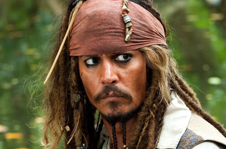 Johnny Deppas „Karibų piratų“ filmų cikle