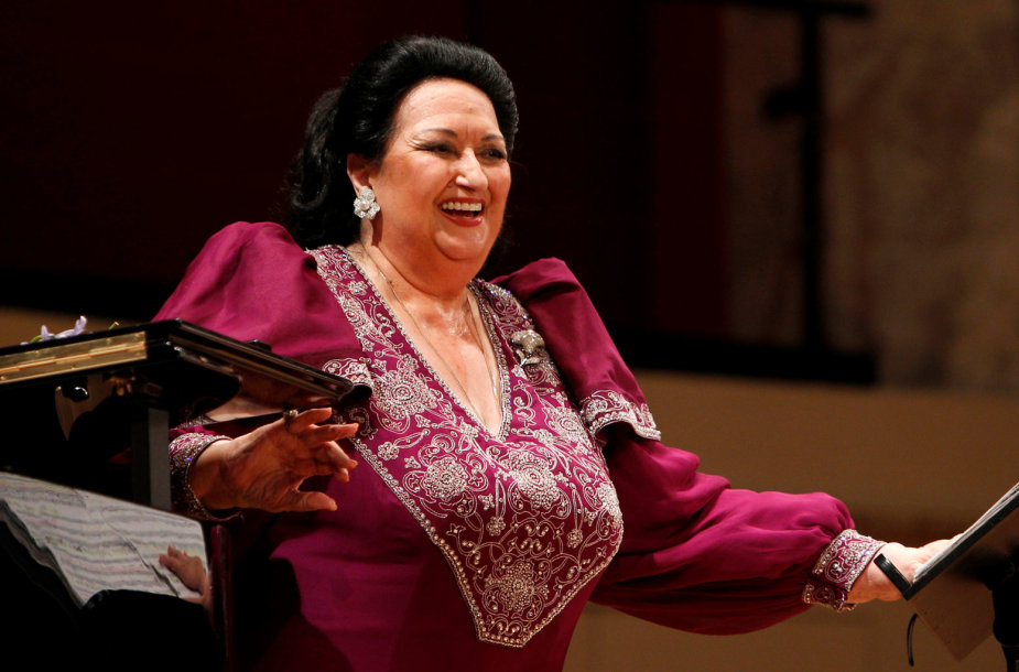 Mirė Ispanijos Operos Primadona Montserrat Caballe Vardai 15min Lt