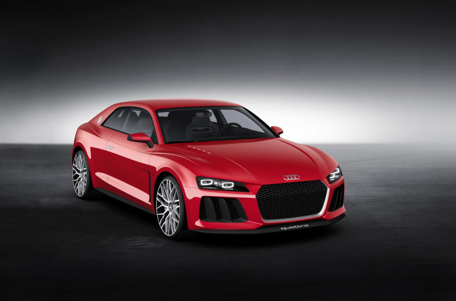 „Audi Sport quattro laserlight“ konceptas