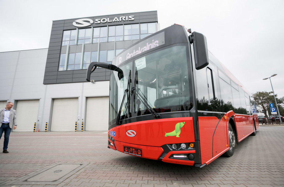 Gamykloje „Solaris Bus & Coach S.A” gaminami autobusai Vilniui