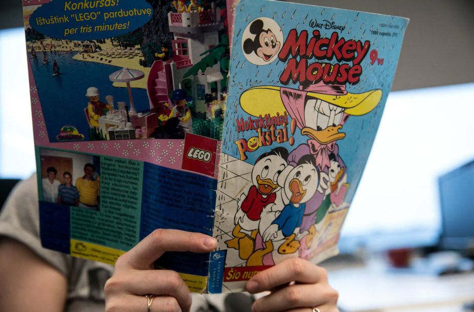 „Mickey Mouse“ bei „Donaldas ir kiti“ komiksai