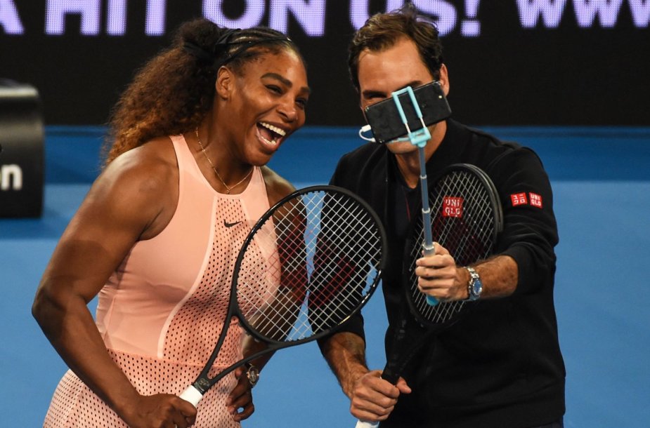 Serena Williams ir Rogeris Federeris