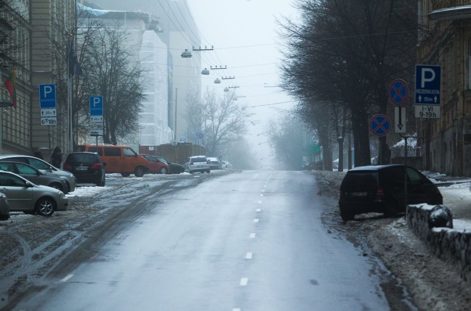 Naujųjų metų rytas Vilniuje