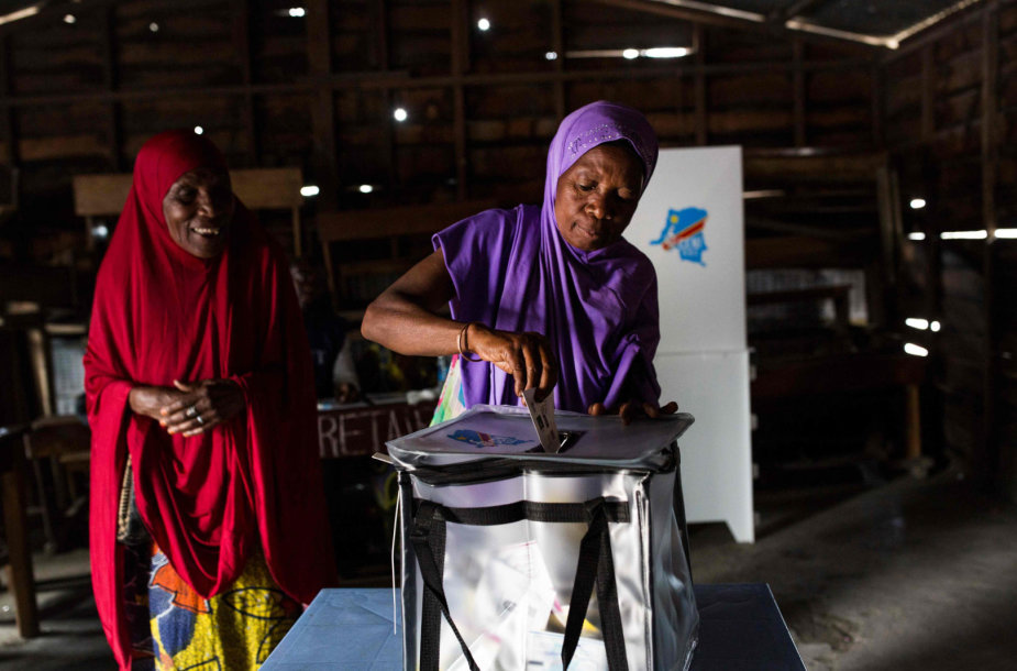 Kongo Demokratinėje Respublikoje vyksta prezidento rinkimai